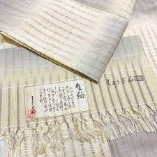 着物月花しょうざん生紬手織り単衣市松模様の生紬単衣未使用品正絹－日本代購代Bid第一推介「Funbid」