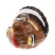 Posted on november 23 or check out all the other thanksgiving jewelry here! Hand Painted 3 D Thanksgiving Turkey Jewelry Charm Lightweight 1 Beadaholique
