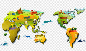 5 out of 5 stars. Wall World Map Bedroom Drawing Room Three Dimensional Cartoon World Map Cartoon Character Poster Png Pngegg