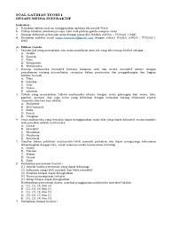 Berikut, contoh soal pilihan ganda kelas x semester genap dan kunci jawabannya, dimulai dari soal nomor 31, untuk siswa sma/ma/smk/mak/sederajat. Soal Pilihan Ganda Materi Dokumen Elektronik Jawabanku Id