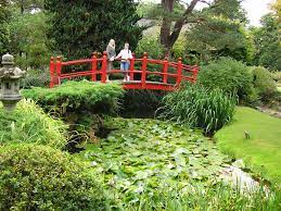 The Bridge Of Life In The Japanese Gardens At Tully Created Between The Years 1906 1910 And Within The Irish Nati County Kildare Garden Bridge Japanese Garden