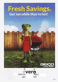 2014 Magazine Ad Geico Insurance Gecko Advertisement Print Bbq Kiss The Gecko Magazine Ads Advertising Print