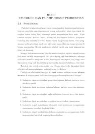 Konvers invers dan kotraposisi logika kali ini kita akan membahas tenatng materi konversinvers dan kontraposisi secara bersamaan. Bab Ii Tautologi Dan Prinsip