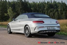 Essai Mercedes Amg C43 Cabriolet 4matic Le Cabrio 4 Places A La Teutonne Wheels And You Com