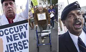 Occupy Wall Street protests: Senior citizens and veterans take to NY's  streets