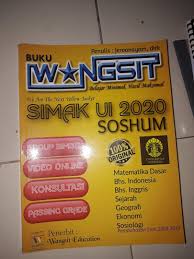 Buku latihan soal soal utbk sbmptn mandiri simak ui 2021 2022. Wangsit Simak Ui Soshum Buku Alat Tulis Buku Pelajaran Di Carousell
