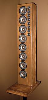 Build a mini line array. Picture Of Build The Mini Line Array Diy Speakers Diy Audio Projects Home Audio Speakers