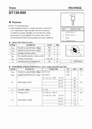 Bt138 Datasheet PDF, 52% OFF | www.jogossviesa.lt