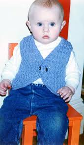 Free Knitting Pattern For Bolero Baby Vest