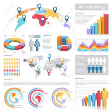 A Comprehensive Template Set For Infographics Bar Charts