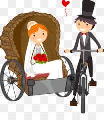 Cartoon of muslim and muslim girl. Pengantin Mempelai Laki Laki Kartun Gambar Png