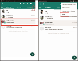 Langkah pertama, buka aplikasi whatsapp yang ada di hp android anda. Cara Menyembunyikan Pesan Whatsapp Tanpa Arsip Dengan Mudah