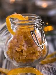 Ecorces D Oranges Confites Recette Recette Orange Recettes De Cuisine Ecorce D Orange