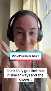 Silver Is A Purifier Violet Hair Theory