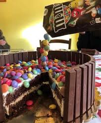 Torta Cioccolato Kit Kat Smarties Gravity Cake E Crema Al Mascarpone Caffebook Torte Cioccolato Mascarpone