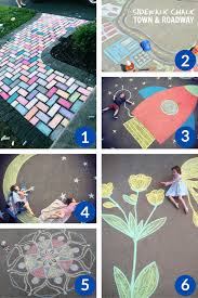 50 Popular Summer Sidewalk Chalk Art Ideas You Need To Make With The Kids This Tiny Blue House