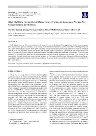 They will be assign by cimb bank for property loan or housing loan. Pdf High Nighttime Ground Level Ozone Concentrations In Kemaman No And No2 Concentrations Attributions Maher Elbayoumi Academia Edu