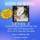 Level 2 Kids Sewing event in Marysville, OH