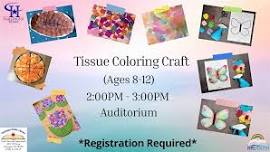 Tissue Paper Watercolor Art Project (Ages 8-12)