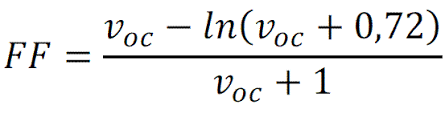 (1981), solar cell fill factors: Solar Cells