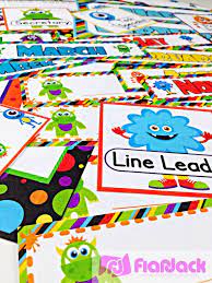 Shop the hottest new themes, including superhero themes, schoolgirl style themes, or chalkboard, retro and shabby chic themes. Monsters Classroom Theme Freebies Ideas Pack Flapjack