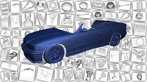 Bmw wheel style 65 bmwstylewheels com. Bmw E36 Cabrio 3d Model By Cad Lab Ru 3dscaning 182d887 Sketchfab