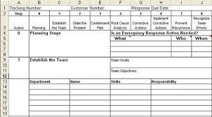8d Report Template In Excel Eight Disciplines Report Report Template Agile Project Management Templates Project Management Templates