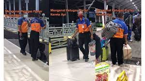 Gaji porter bandara di solo : Kisah Porter Kereta Andalkan Upah Dari Penumpang
