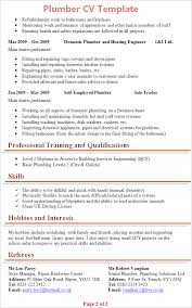 Cv format for job application in nepal. Plumber Cv Template Tips And Download Cv Plaza