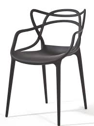 Sage green and white, the kartell masters chair is a statement piece that, as with all starck designs, adds a surprising twist to any interior. Masters Chair Kartell Black Kartell 5865 09
