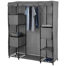 Armoire Dressing Tissu Grise Armoire Et Accessoires Dressing Chambre Meuble Gifi