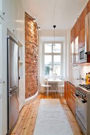 A galley kitchen may be open on both the remaining sides, allowing. 31 Stylish And Functional Super Narrow Kitchen Design Ideas Digsdigs