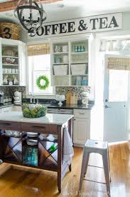 Between the finish on the wall and on the island, it's a subtle but pretty addition to the space that really makes it stand apart from. Farmhouse Kitchen Products To Get The Fixer Upper Look