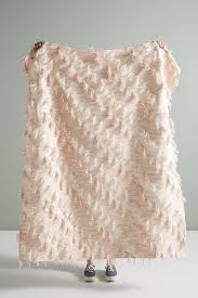Ready for a comfy night in, this brand new sienne sherpa fleece hooded blanket is your new comfort buddy! Jorja Blush Fringed Stripes Throw Blanket