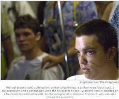 Survivor talks about helicopter crash