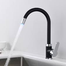 Den perfekten wasserhahn für ihre küche finden. Led Kuchen Wasserhahn Schwarz Armatur 360 Real De