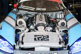 The only difference between a ford and a chevy at the top levels in nascar is the engine and the each manufacturer, ford, chevrolet and toyota, submit their engine design for nascar approval. 10 Cars 9 000 Hp Wild Engines Of Formula Drift Drivingline