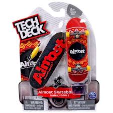 Tech deck sk8shop bonus pack plan b skateboards 2021 series. Tech Deck Series 7 Almost Skateboards Mini Skateboard Walmart Com Walmart Com