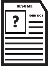 A chronological listing of education and experience comes after that but only to show what a person has done, it is not for the purpose of a job. Black John Doe Resume Bio Free Image On Pixabay