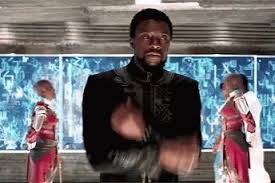 Blank Panther Wakanda Gif Blankpanther Wakanda Salute Discover Share Gifs Nyt Bestseller How To Look Better Forever Gif