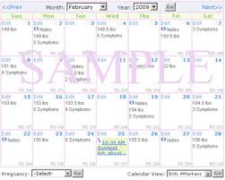 Pregnancy Tracking Calendar Mymonthlycycles