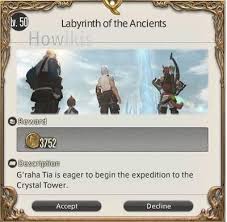 This guide will show players how they can unlock this raid. How To Unlock Crystal Tower Labyrinth Of The Ancients In Ffxiv Visihow