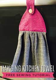 Maybe you would like to learn more about one of these? New Tutorial Hanging Kitchen Towel Hanging Kitchen Towel Kitchen Towels Hanging Diy Kitchen Gifts
