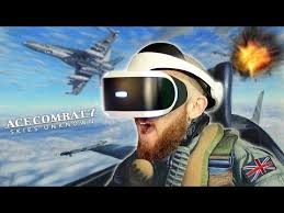 Most Realistic Air Combat Fighter Game Amazing Realism Pc Ace Combat 7 Psvr Experience Blew Me Away Youtube Combat Vr Cover Ace