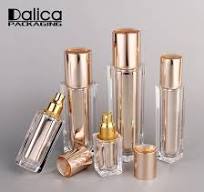 [Hot Item] Empty Cosmetic Skincare Packaging Luxury Rose Gold Acrylic 15ml  30ml 50ml 80ml 120ml Face Body Lotion Pump Bottle