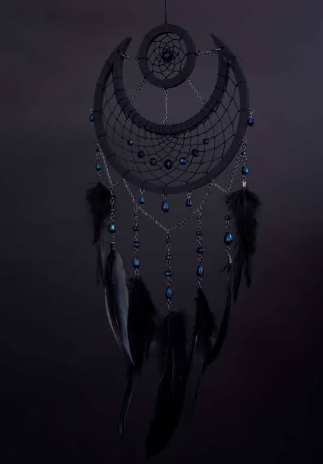Handmade Gothic Dreamcatcher for Unique Home Decor