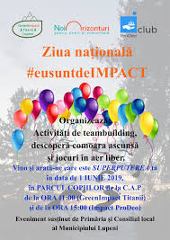 De 1 iunie alege un altfel de cadou pentru copii: Ziua NaÈ›ionalÄƒ Impact Eusuntdeimpact 1 Iunie 2019 SÄƒrbÄƒtoritÄƒ La Lupeni Saptamanalul Valea Jiului
