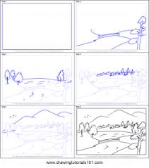 Pagesbusinessesarts & entertainmentemran artcraftvideosdrawing tutorial step by step landscape scenery. Landscape Drawing For Beginners Step By Step Novocom Top