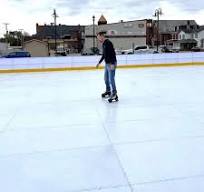 Pista De Hielo Sintetico/ Ice Skating Rinks Factory Direct Sale