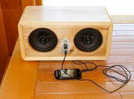 Homemade Wooden Speaker Box Google Search Diy Speaker Kits Diy Speaker Wooden Speaker